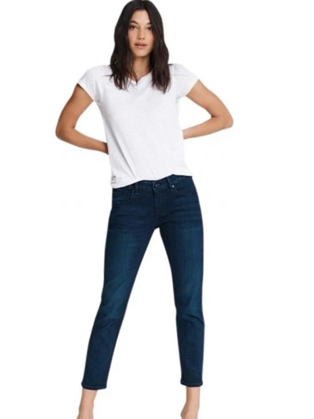 rag & bone Dre Low Rise Slim Boyfriend Jeans